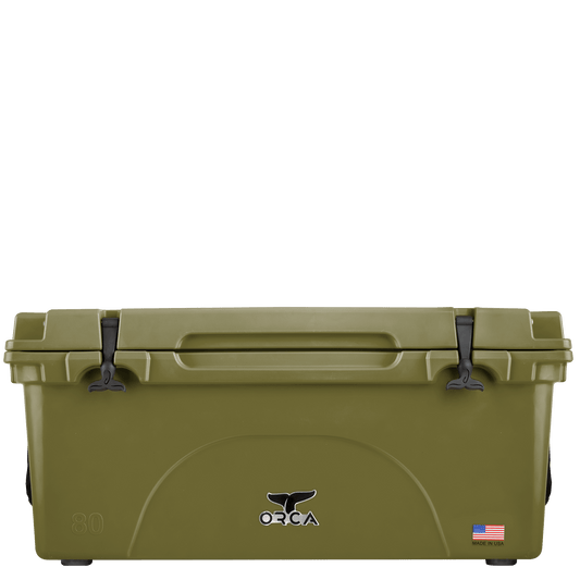 Green 80 Quart Cooler