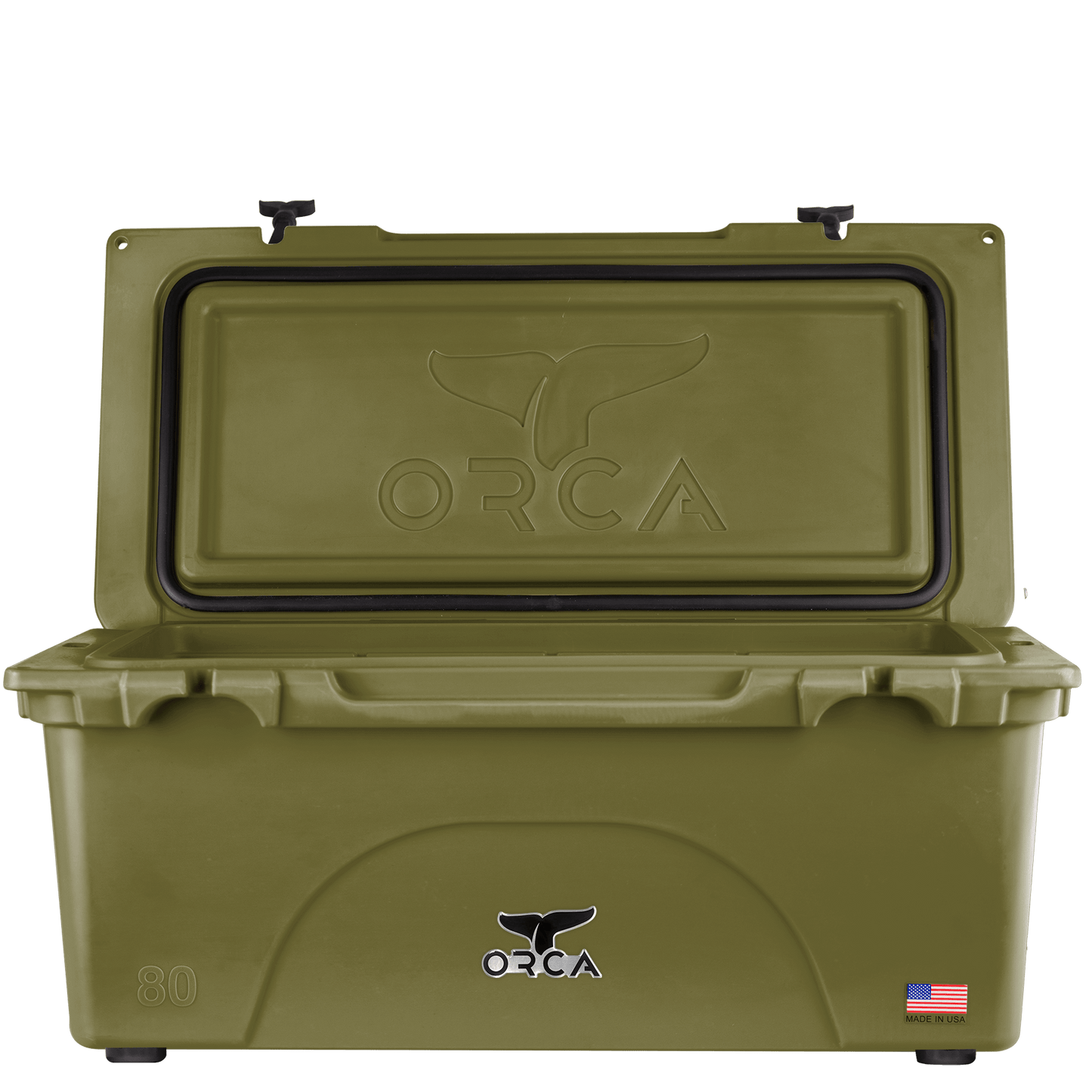 Green 80 Quart Cooler