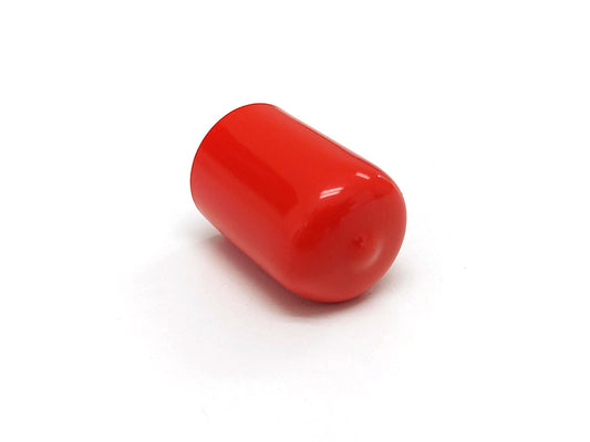 Red Dust Caps  - 4 Pack