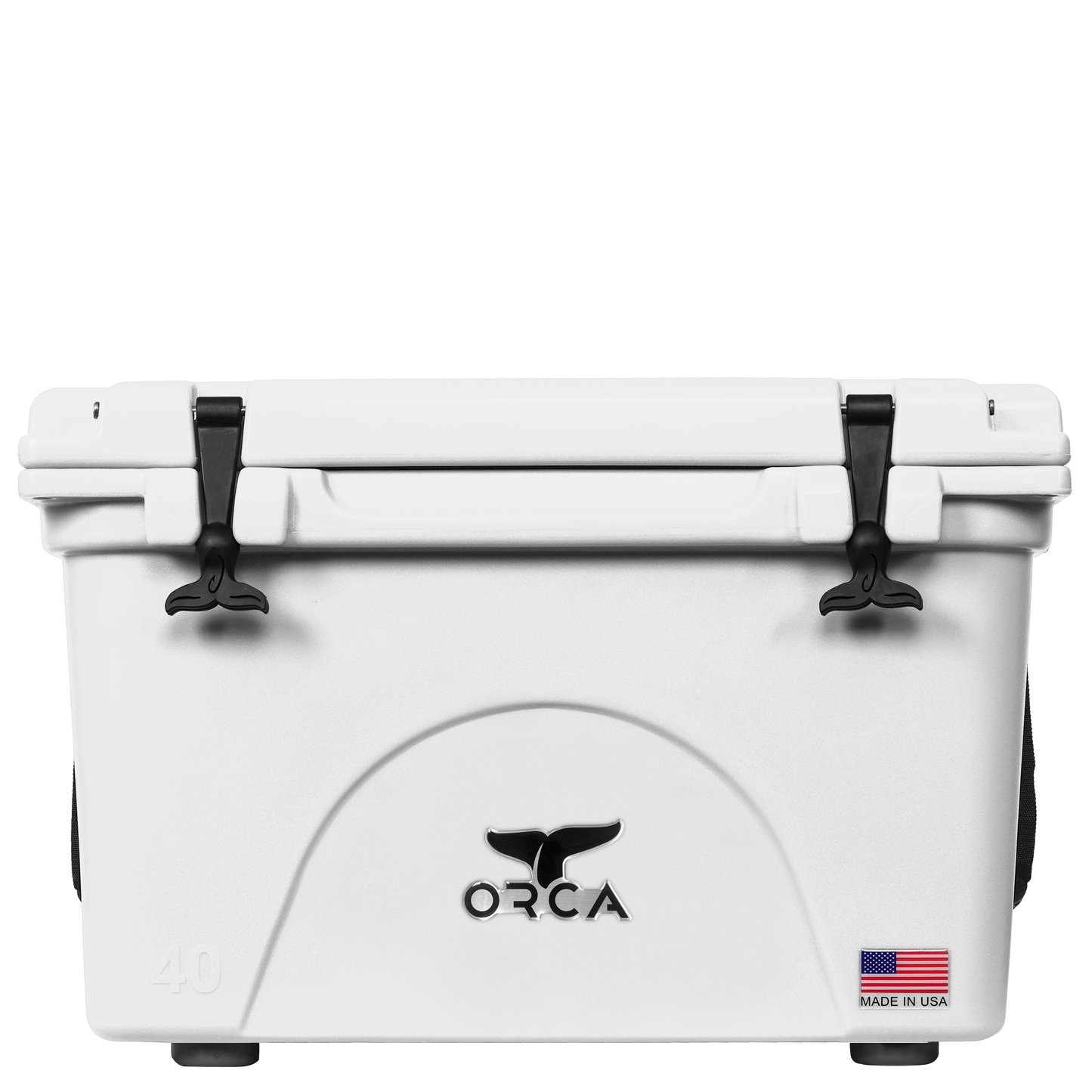 White 40 Quart Cooler