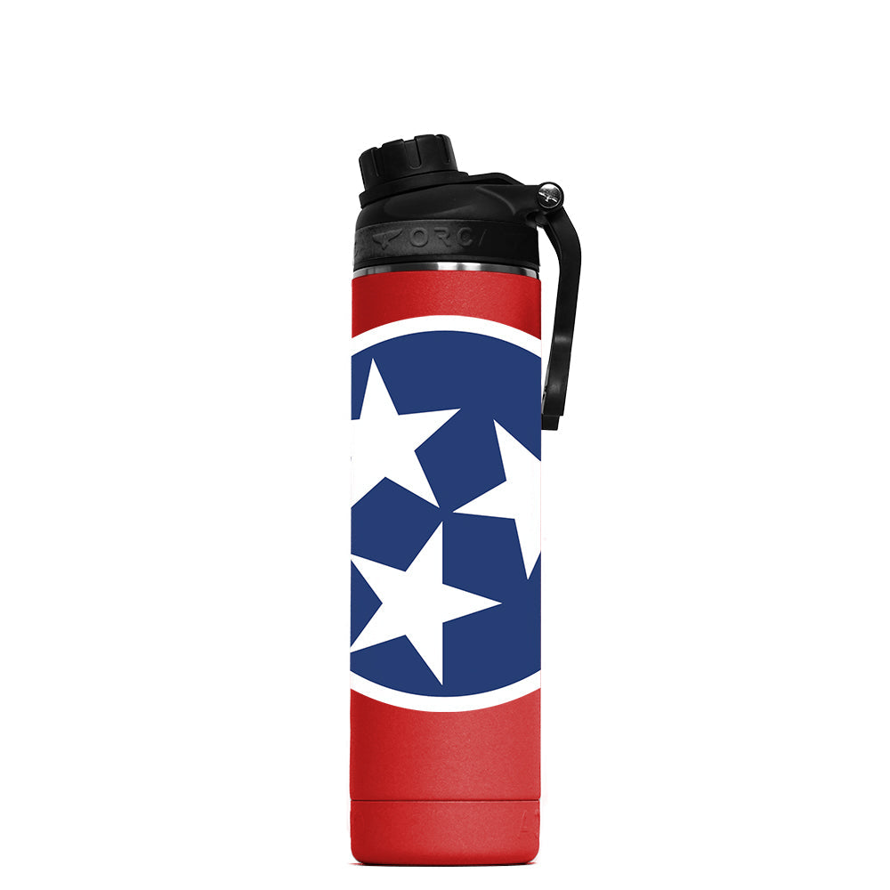 Tennessee Tri-Star Hydra 22 oz Red - ORCA